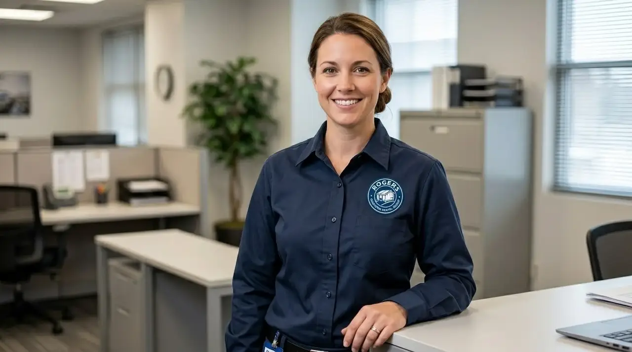 Rogers Dumpster Rental Group dispatch and office team member