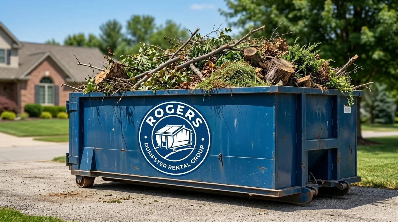 Yard Waste Dumpster Rental Rogers AR-img
