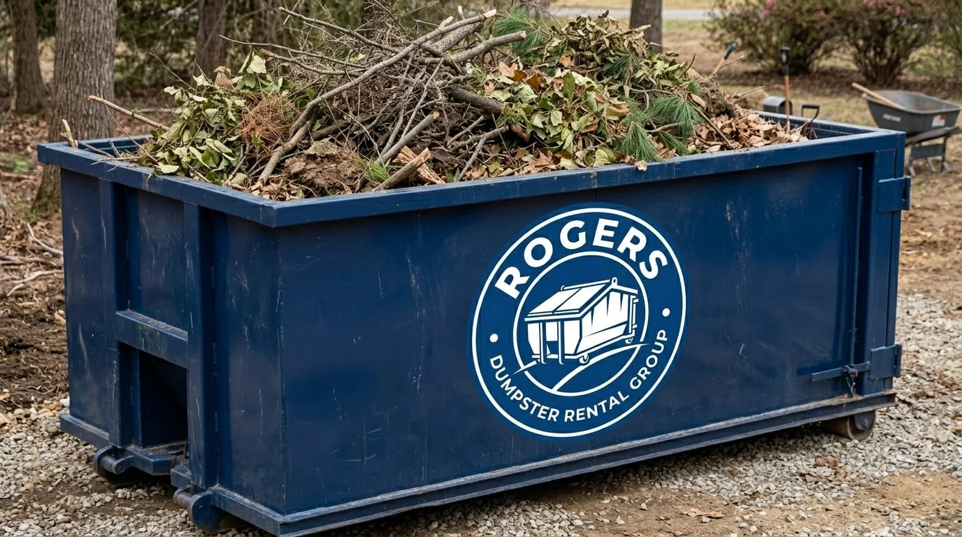Yard Waste Dumpster Rental Rogers-img